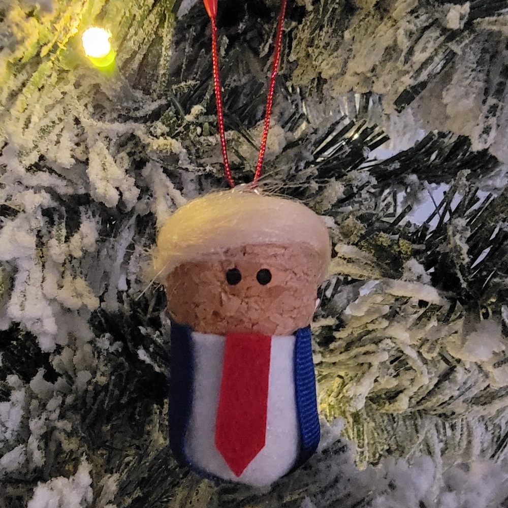 Trump Ornament Handmade